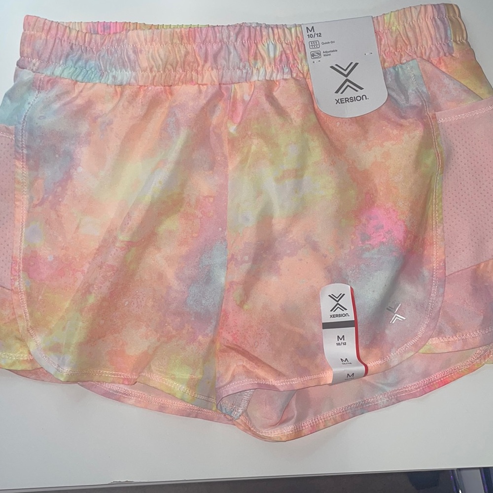 Xersion Tie-die shorts
